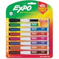 Expo Magnetic Dry Erase Markers, Brd/Md/Fine Pt, 8/PK, Ast PK SAN1944748